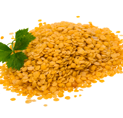 Split yellow lentils