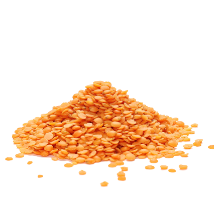 Split red lentils